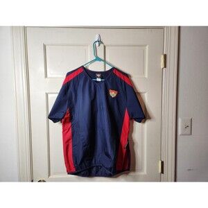 Cooperstown Dreams Park Authentic Pullover Windbreaker Short Sleeve Size Small